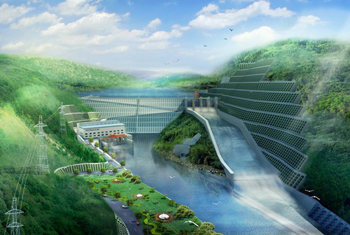 双桥老挝南塔河1号水电站项目